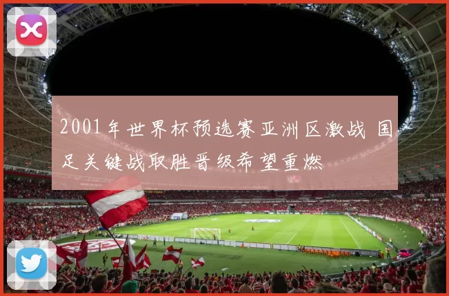 2001年世界杯预选赛亚洲区激战 国足关键战取胜晋级希望重燃